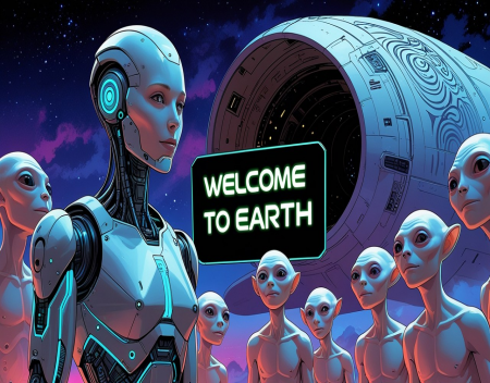 AI and First Contact Scenarios